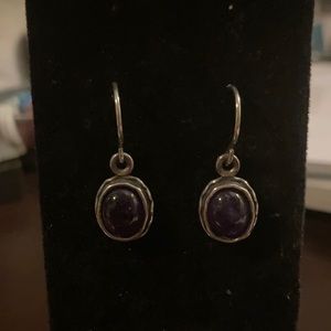Silpada Designs Amethyst Earrings